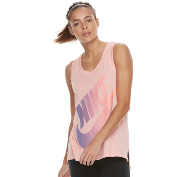 Nike Tops - Women's Nike Sportswear Futura Logo Graphic Tank